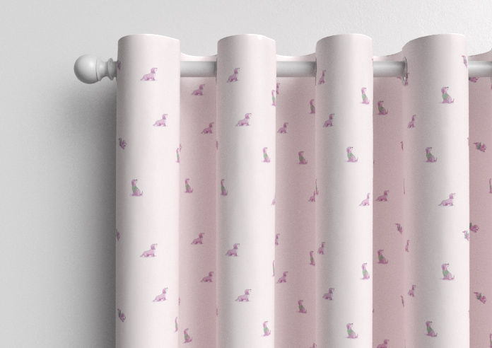 Dasching About, Puppy Princess - Made to Measure Curtains - Image 12